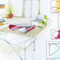 Rough Versus Design - Tables et chaises Coco Steel